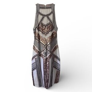 Express Art Deco Sequin Mini Dress – Size XS